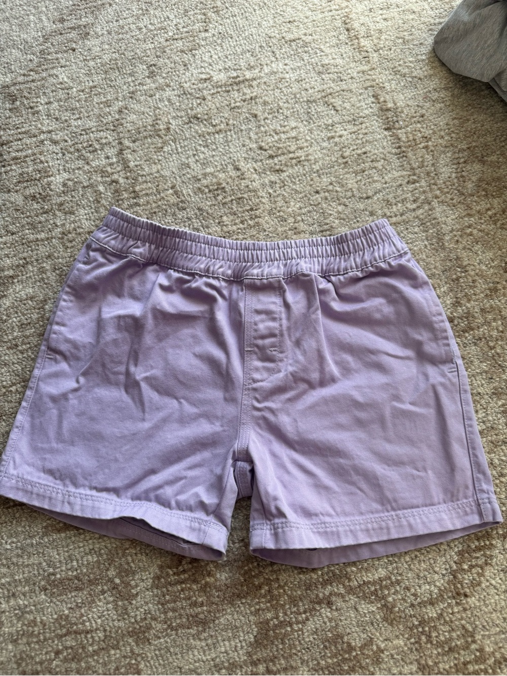 The Beaufort Bonnet Company Lavender Elastic-Waist shorts